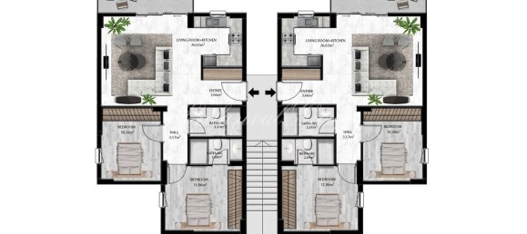 Villa 2+1 in Bodrum, Turkey No. 28928 22