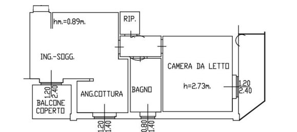 2غرفة شقة في Trivolzio, Italy رقم 138834 2