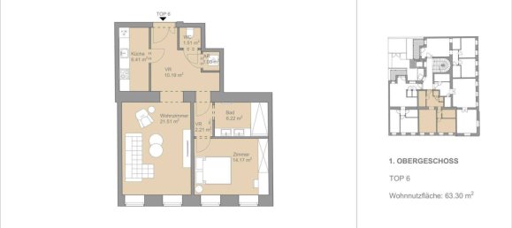 2-Zimmer Wohnung in Währing, Austria, Nr. 220922 17