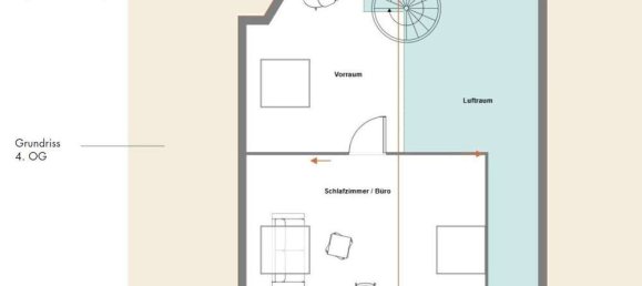 Дуплекс с 4 спальнями в Бонн, Германия № 238253 27