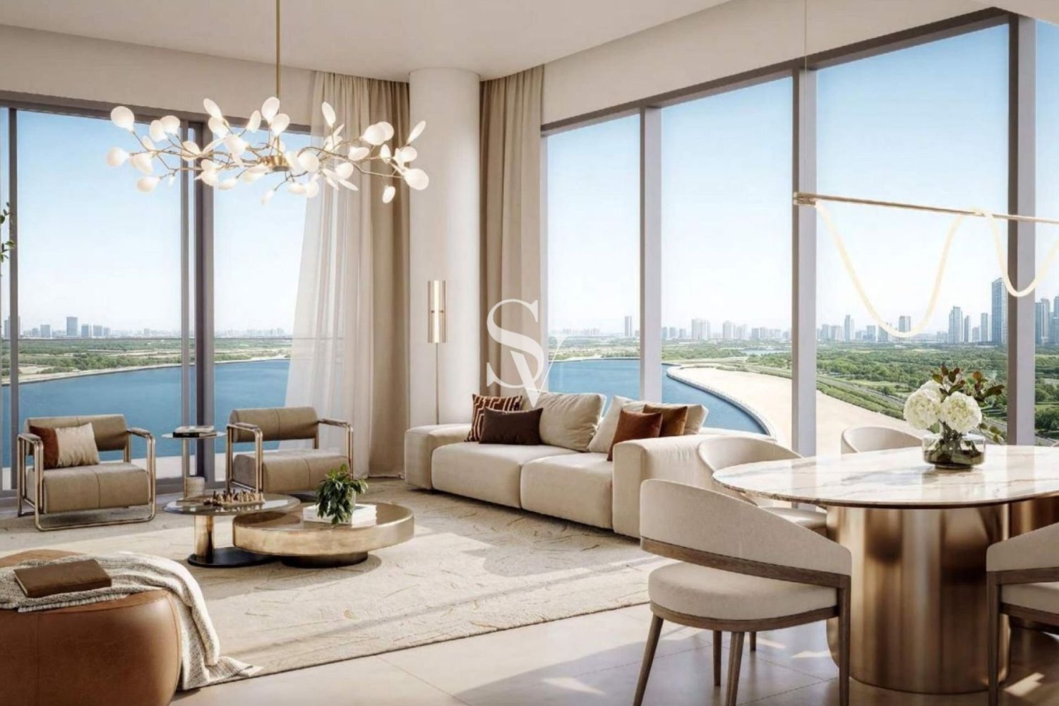 Квартира с 3 спальнями в Dubai Design District, Дубай, ОАЭ № 110950