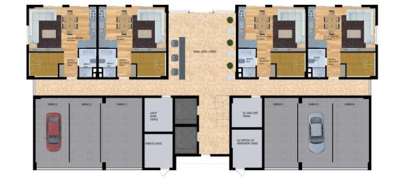 2 rooms Penthouse in Oba, Turkey No. 9642 24