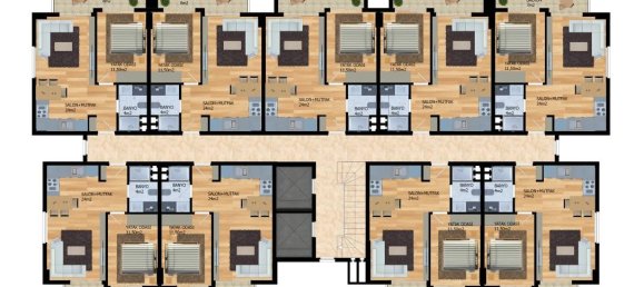 2 rooms Penthouse in Oba, Turkey No. 9642 27