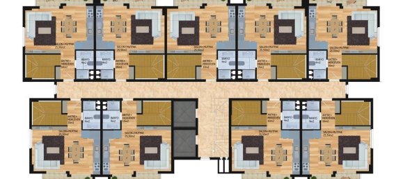 2 rooms Penthouse in Oba, Turkey No. 9642 28