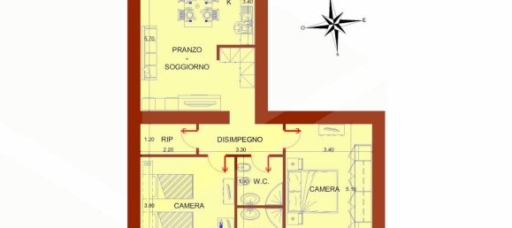 3-Zimmer Wohnung in Molfetta, Italy, Nr. 23739 38