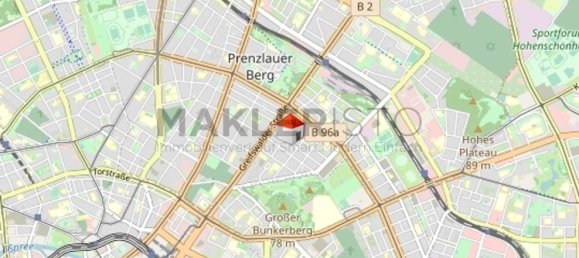 1 غرف نوم شقة في Prenzlauer Berg, Germany رقم 108115 7