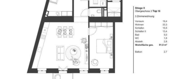 3-salle Penthouse à Vienna, Austria No. 253462 13