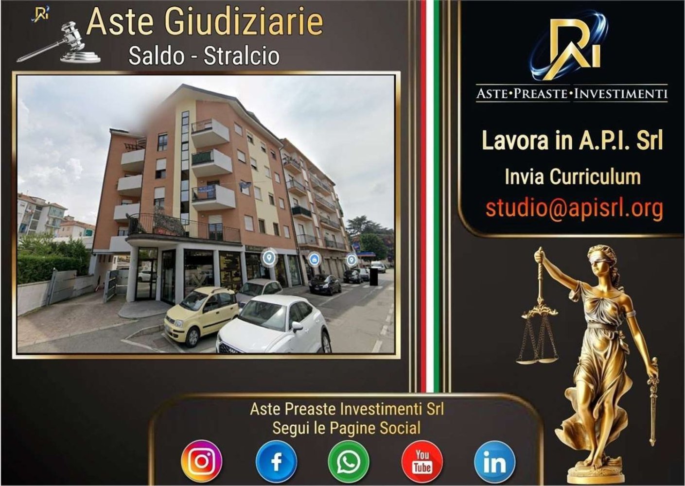 Apartamento de 4 habitaciónes en Asti, Italy No. 283208