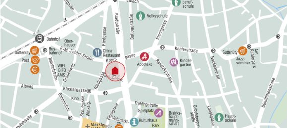 3 rooms Apartment in Dornbirn, Austria No. 8787 2