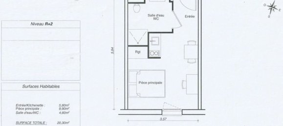 Studio in Le Havre, France, Nr. 356368 8