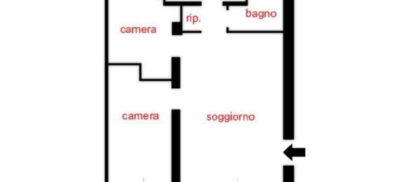 3-Zimmer Wohnung in Genoa, Italy, Nr. 37014 19