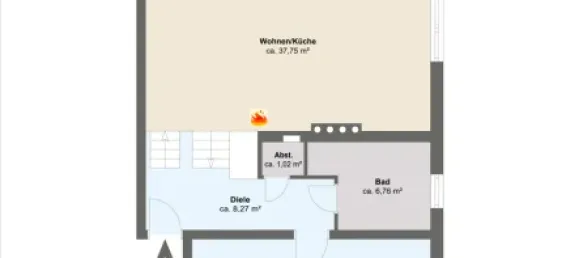 3غرفة شقة في Bielefeld, Germany رقم 44172 23