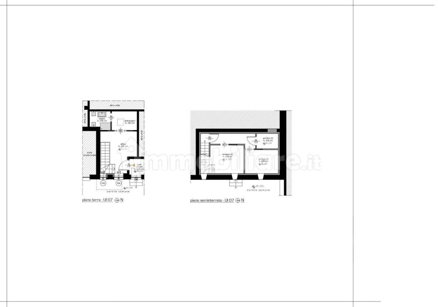 Офис с 2 комнатами в Милан, Италия № 243582