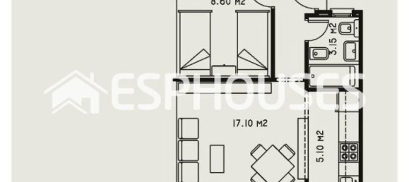 Таунхаус с 2 спальнями в Кальпе, Испания № 45317 13