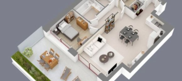 2 Schlafzimmer Wohnung in Saint-Hubert, France, Nr. 74422 6