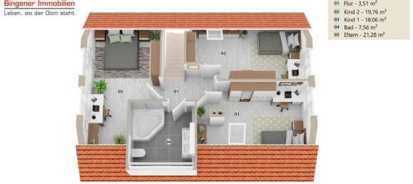 Дом с 3 спальнями в Кёльн, Германия № 273449 14