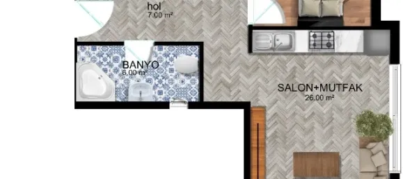 Apartment 2+1 in Dosemealti, Turkey No. 33282 10