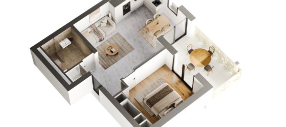 1 bedroom Apartment in Noville, Switzerland No. 113 6