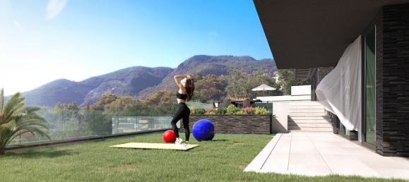 Вилла 4+1 в Аланья, Турция № 3606 2