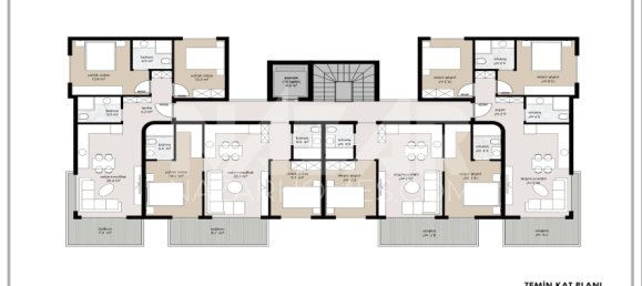 Квартира 2+1 в Аланья, Турция № 14405 8