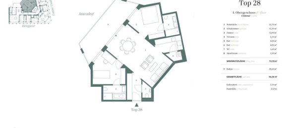 3 rooms Apartment in Vienna, Austria No. 250800 13