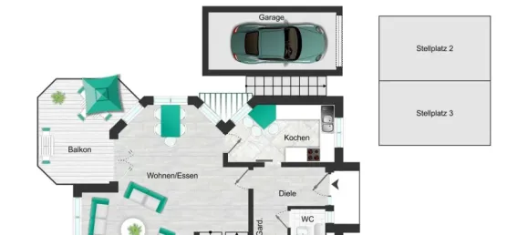 3 غرف نوم تاون هاوس في Rhein-Neckar-Kreis, Germany رقم 328206 20