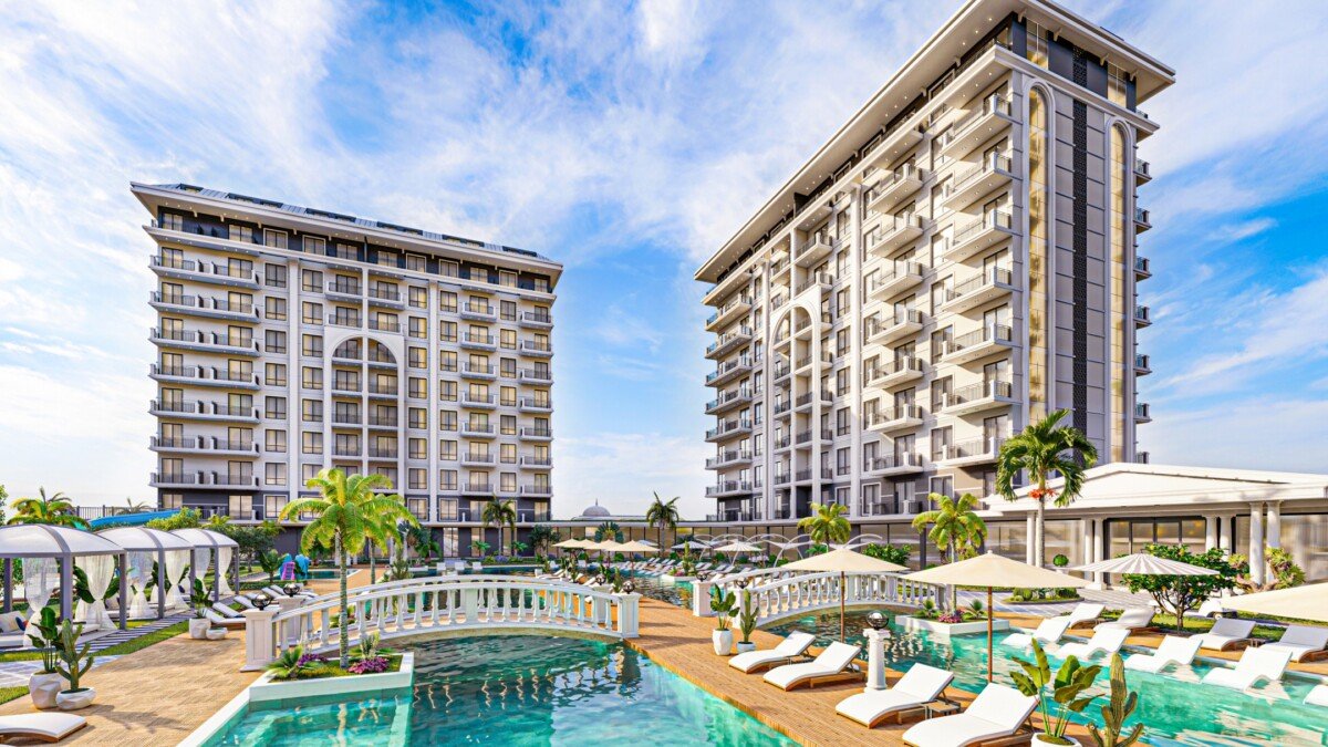 2-Zimmer Wohnung in Alanya, Turkey, Nr. 31804