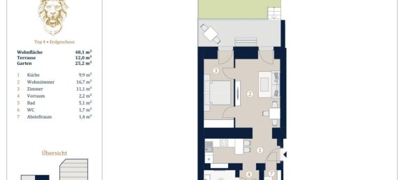 2غرفة بانتهاوس في Alsergrund, Austria رقم 177571 7