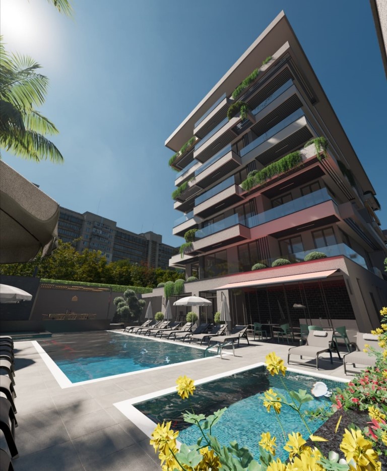 Apartment 1+1 in Alanya, Turkey No. 10309
