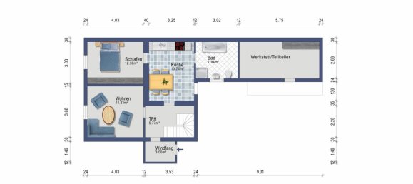 Moradia em banda T2 em Jena, Germany N.º 86881 16