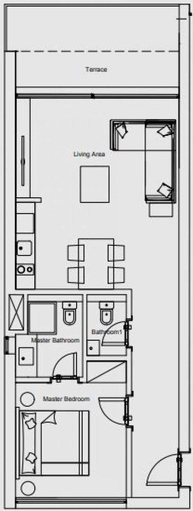 Studio in the Condo in Red Sea, Egypt No. 2048