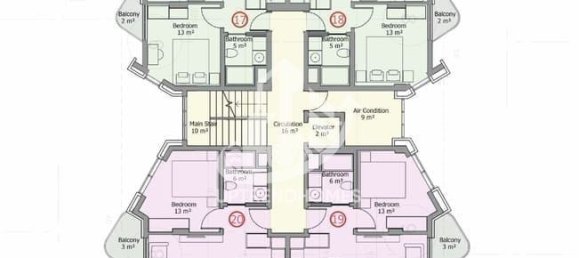 Appartement 1+1 à Mahmutlar, Turkey No. 9167 2