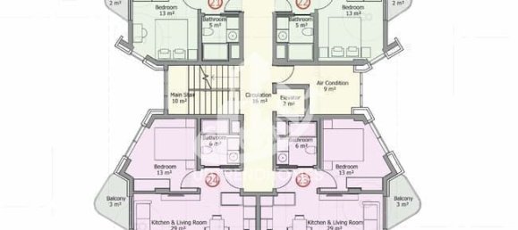 Appartement 1+1 à Mahmutlar, Turkey No. 9167 3