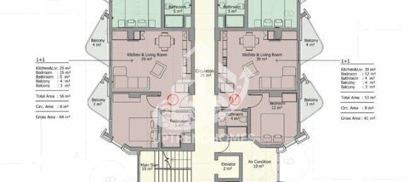 Appartement 1+1 à Mahmutlar, Turkey No. 9167 14