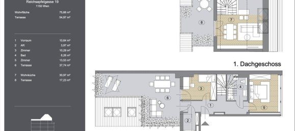 Apartamento de 3 habitaciónes en Rudolfsheim-Funfhaus, Austria No. 38782 13
