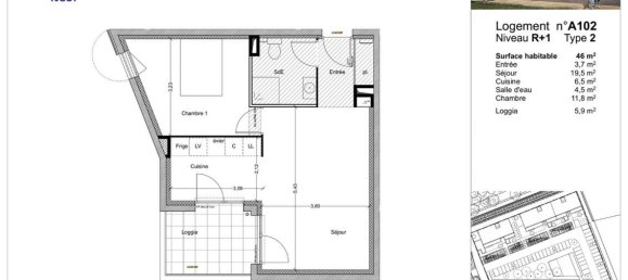 1 bedroom Apartment in Avignon, France No. 320826 2