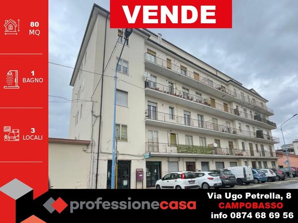 Apartamento de 3 habitaciónes en Campobasso, Italy No. 165343