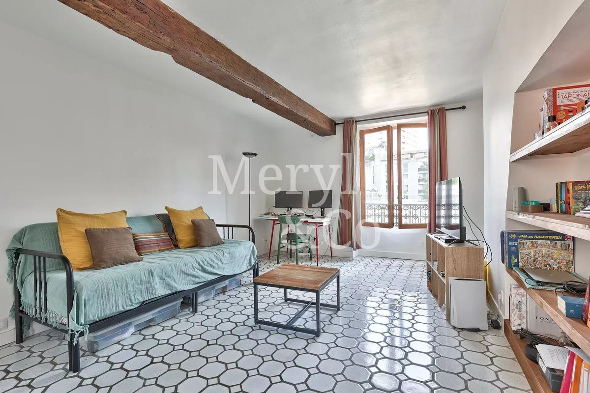 Квартира с 1 спальней в Париж, Франция № 164172