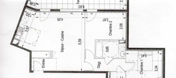 2 bedrooms Apartment in Le Cres, France No. 192423 11