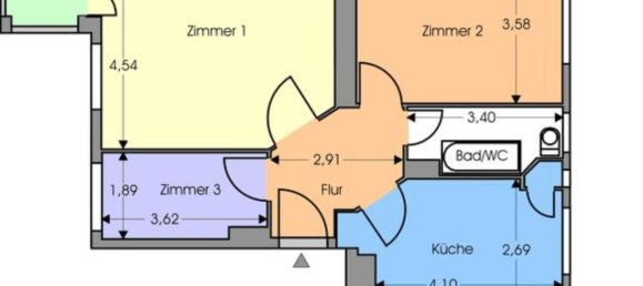 2-Zimmer Wohnung in Schöneberg, Germany, Nr. 267678 2