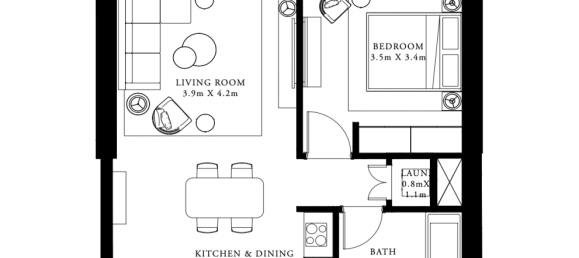 Квартира с 1 спальней в PALACE BEACH RESIDENCES, Пальма Джумейра, ОАЭ № 61113 17