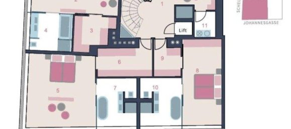 4 rooms Penthouse in Vienna, Austria No. 139408 7