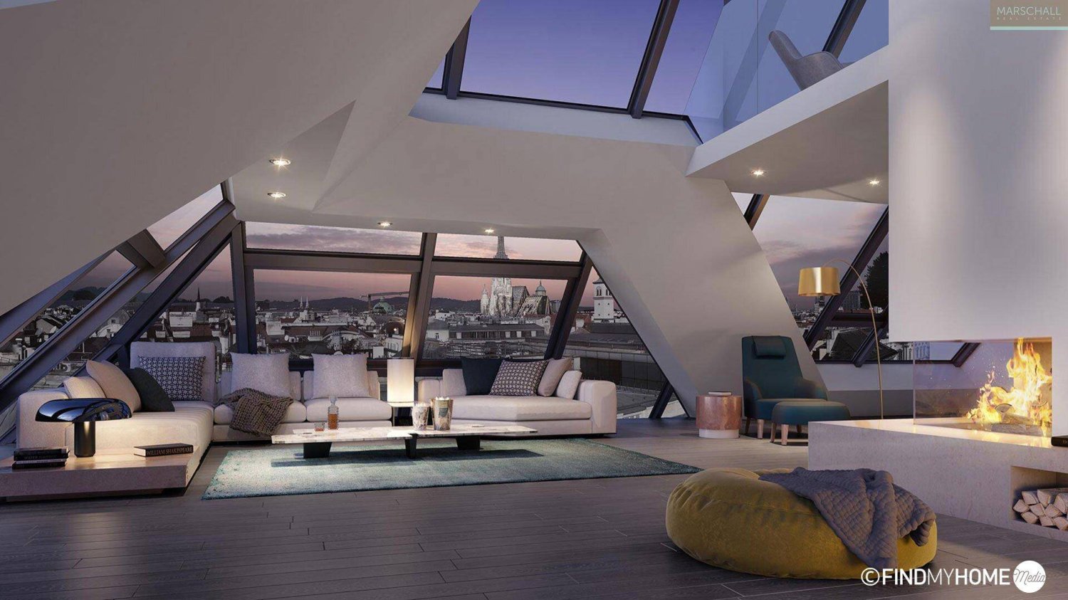 4 rooms Penthouse in Vienna, Austria No. 139408