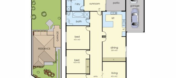 4 غرف نوم منزل في Springvale, Australia رقم 474 16