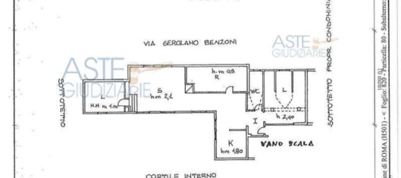 4 rooms Apartment in Rome, Italy No. 199949 21