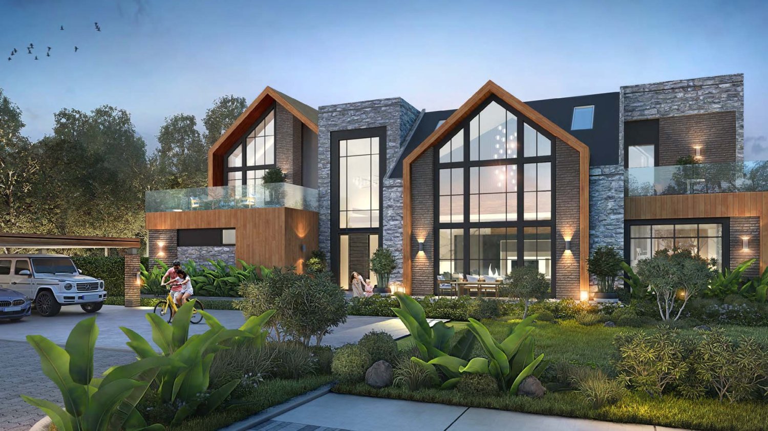 6 غرف نوم فيلا في THE FARMHOUSES, Dubai Land, UAE رقم 61163