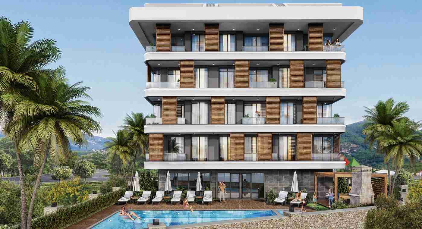 Apartment 1+1 in Alanya, Turkey No. 11369