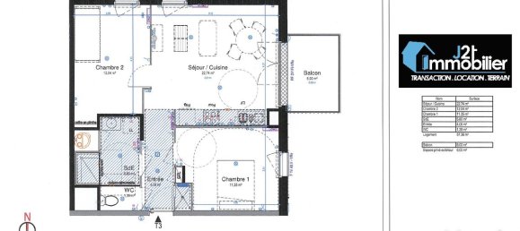 2 Schlafzimmer Wohnung in Chartres, France, Nr. 61957 7