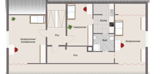 6 غرف نوم منزل في Zollernalbkreis, Germany رقم 95659 32