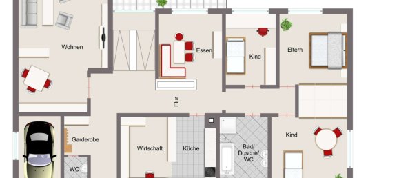 6 غرف نوم منزل في Zollernalbkreis, Germany رقم 95659 31